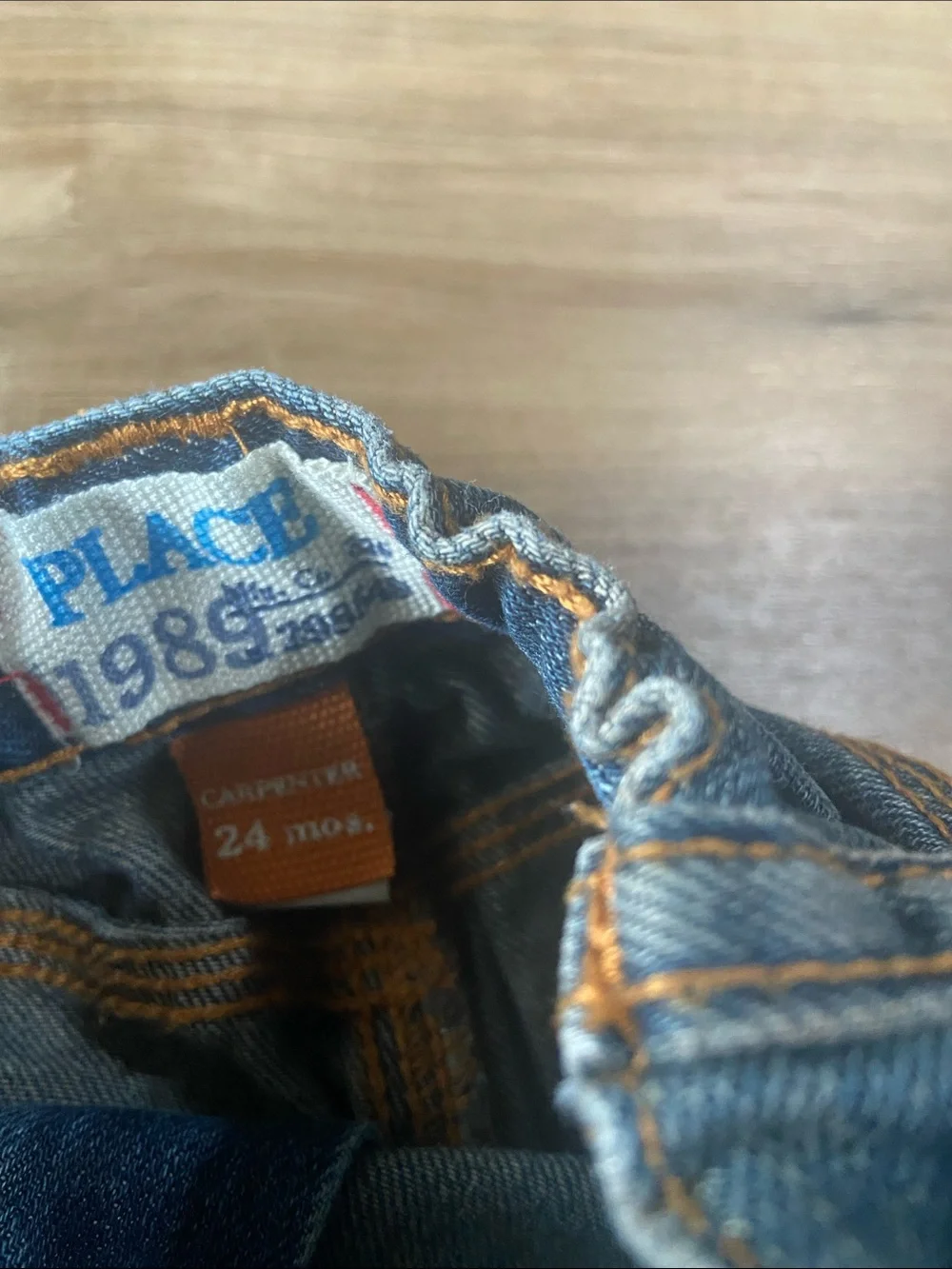 Kids Denim Pants - Light Blue and Dark Blue
